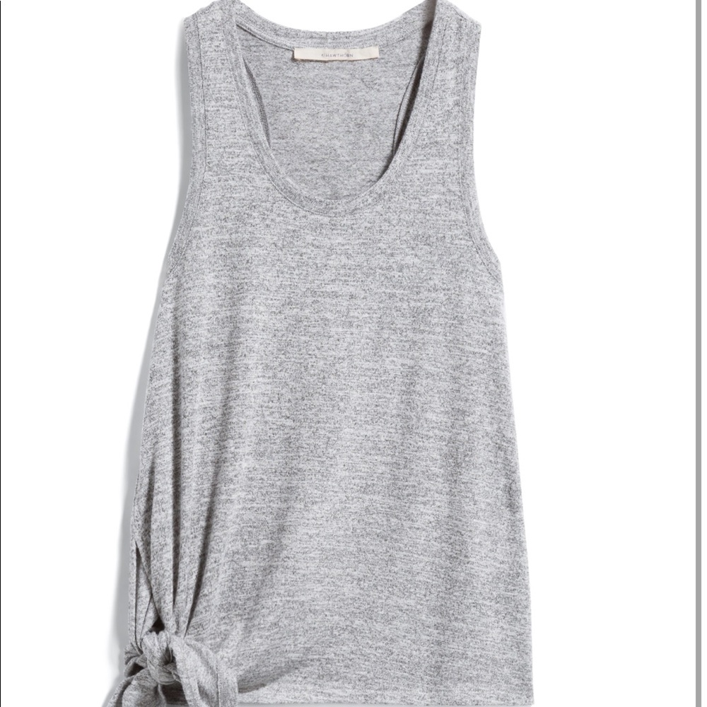 41 Hawthorn Vreelen Side Knot Knit top